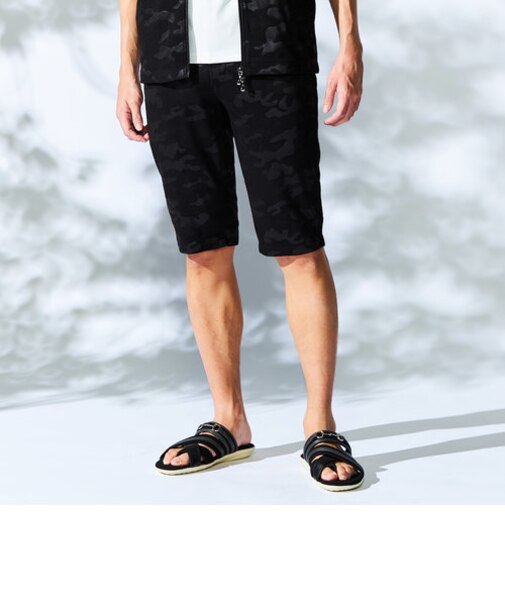 アラカルトエンボスハーフパンツ