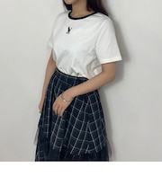 ネコ刺繍Tシャツ