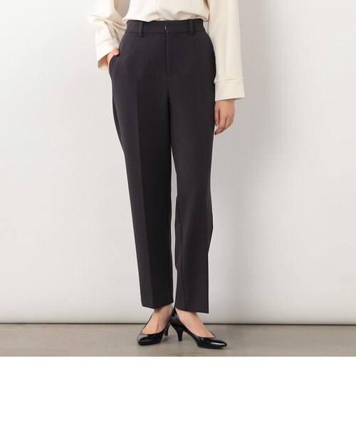 ニコルホワイト（NICOLE WHITE）/ウエストドロスト使い幾何学柄ワイド