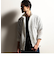 【RIELABO】リップル七分袖スタンドシャツ