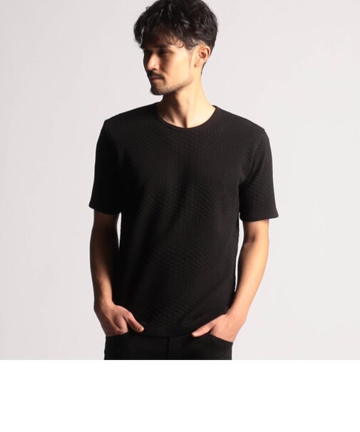 ジオメトリック クルーネック半袖Ｔシャツ