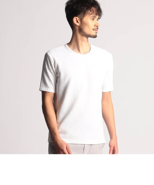 ジオメトリック クルーネック半袖Ｔシャツ