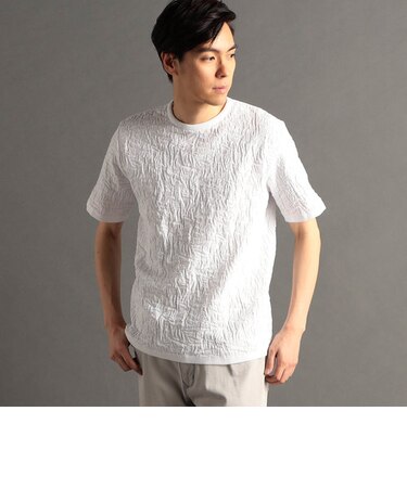 リンクスボタニカル 半袖ニットTシャツ