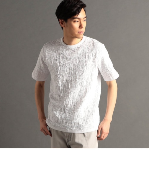 リンクスボタニカル 半袖ニットTシャツ