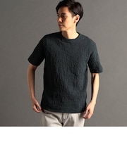 リンクスボタニカル 半袖ニットTシャツ