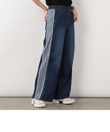 【WALDO】サイド切替デニムパンツ