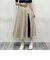 ジップスリットプリーツスカート
