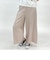 リネン混イージーパンツ