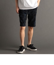 ストレッチオックス ボタニカルプリント ショートパンツ