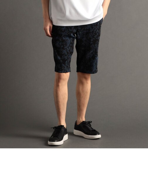 ストレッチオックス ボタニカルプリント ショートパンツ