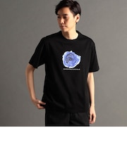 フラワーグラフィック 半袖Tシャツ