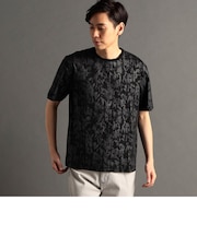 ボタニカルプリント 半袖Tシャツ