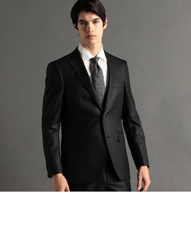 ブライトウール 2つ釦シングル スーツ