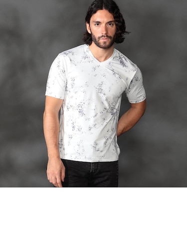 アニマル柄プリント半袖Ｔシャツ