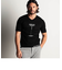 激シルケットロゴプリント半袖Tシャツ