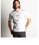 激シルケットロゴプリント半袖Tシャツ
