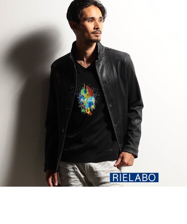 【RIELABO】アラカルト ニットライクデニムGシャツ