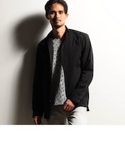 【RIELABO】ストレッチドビー スタンドシャツ