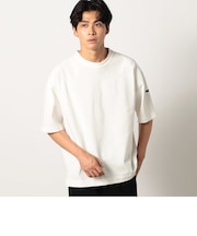 日本製 デラヴェ天竺切り替えTシャツ