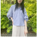 タックパフブラウス