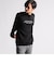 【NICOLE SPORTS】ロゴプリントモックネックプルオーバー