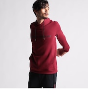 【NICOLE SPORTS】ロゴプリントプルオーバーパーカー