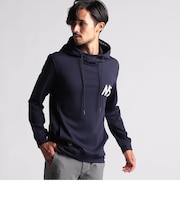 【NICOLE SPORTS】サガラ刺繍プルオーバーパーカー