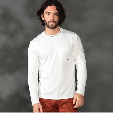 ストレッチポンチロゴ長袖Ｔシャツ