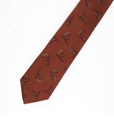 チェーン ジャカードネクタイ