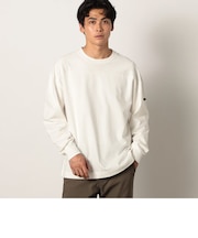 日本製 デラヴェ天竺切り替えロングスリーブTシャツ
