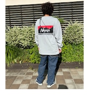 NANGA ×Grand PARK/ナンガ×グランドパーク別注バックプリントロングスリーブTシャツ
