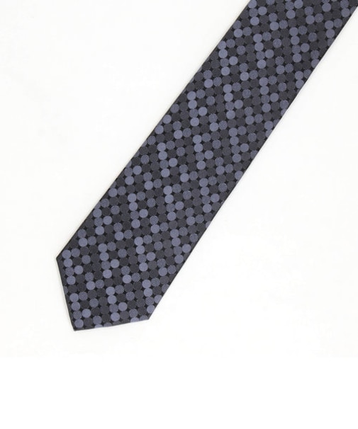 ドットジャカードネクタイ