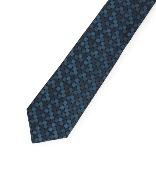 ドットジャカードネクタイ