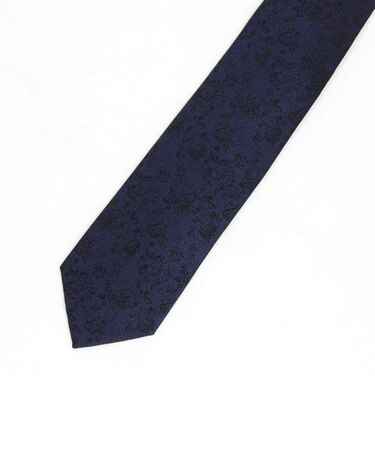 ダークフラワー ジャカードネクタイ