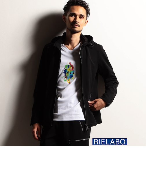 【24年モデル EC限定再販売】【RIELABO】ボンディングスタンドブルゾン