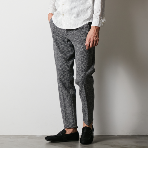 ラッセルジャカードボンディングパンツ