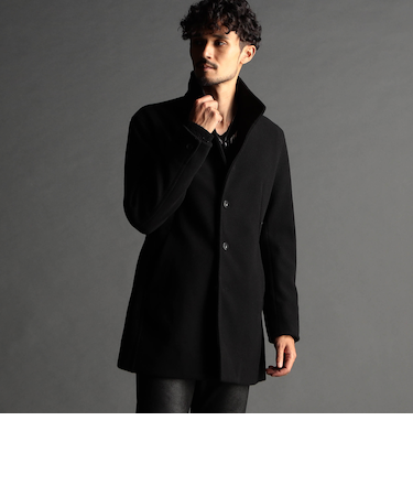 【24年モデル EC限定再販売】アラカルトハイブリットメルトン スタンドコート