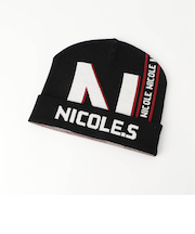 【NICOLE SPORTS】ビッグロゴビーニー