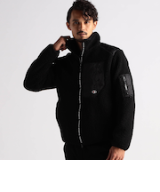 【NICOLE SPORTS】シープボア ブルゾン