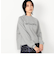 【WALDO】箔入りロゴロングＴシャツ