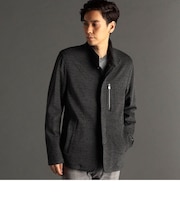 BARDAZZI ダブルニットジャカード スタンドカラージャケット