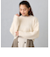 モヘアタッチニットプルオーバー