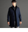 レイヤードライナー付 スタンドカラーコート
