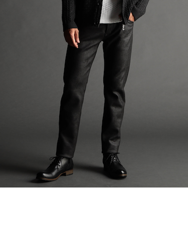 【24年モデル EC限定再販売】スウェード調カットソーパンツ