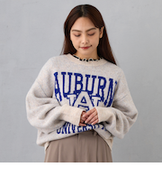 【DISCUSxUNIV 】Wジャカードデザインニットプルオーバー
