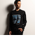 【RIELABO】グラフィックプリントクルーネック長袖Ｔシャツ