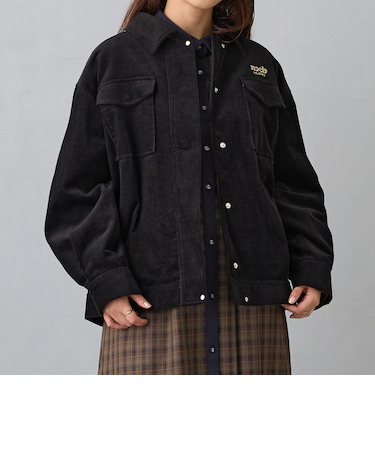 コーデュロイブルゾン