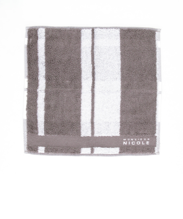 ストライプジャカード 今治ハンドタオル