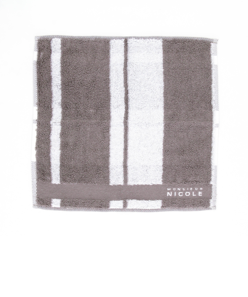 ストライプジャカード 今治ハンドタオル