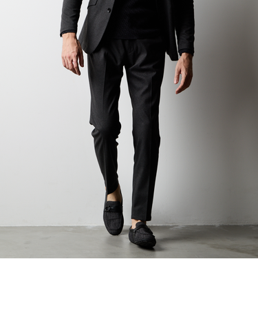 ウール調ジャージーイージースラックス